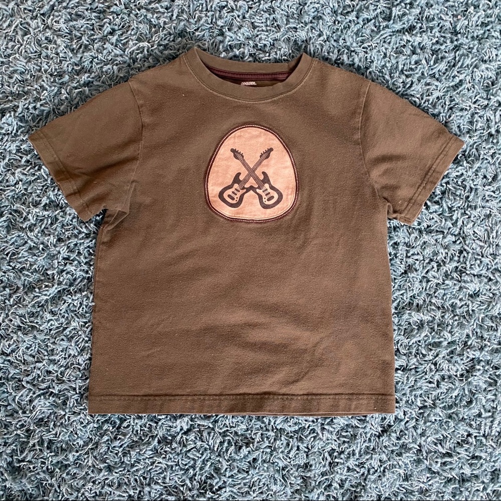 3/$10 Gymboree Boys Guitar Shirt Size 6 - Picture 1 of 2